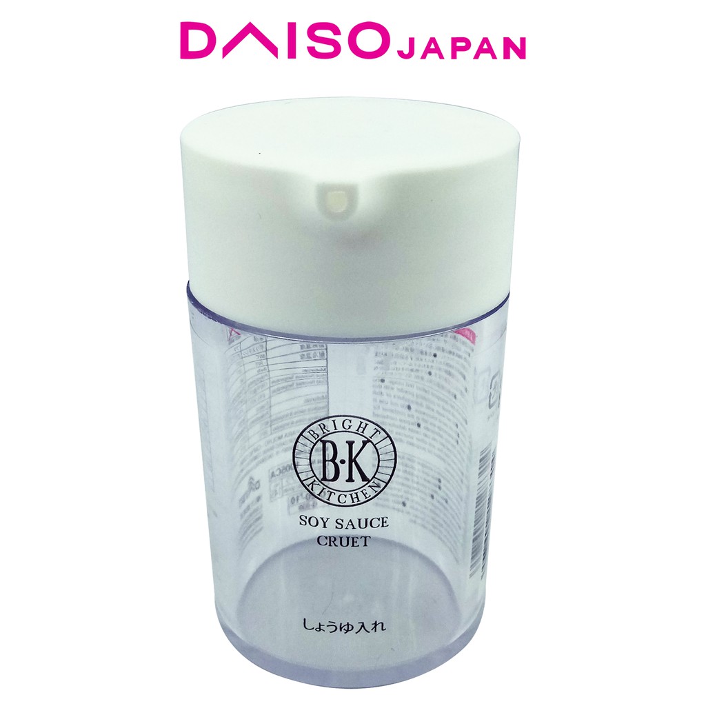 Daiso White Soy Sauce Cruet Dispenser 120ml Shopee Philippines