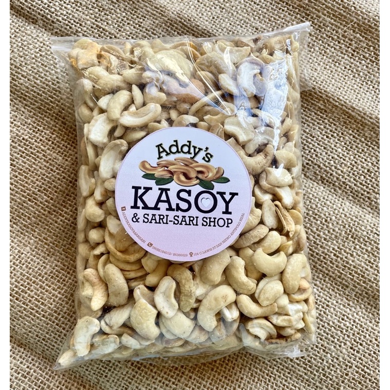 Roasted Kasoy Nuts (PREMIUM QUALITY)Unsalted Plain Cashew Shopee