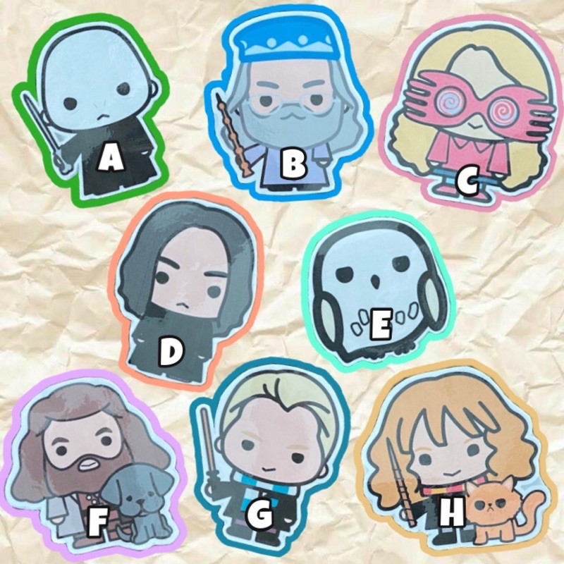 Harry Potter Character Bookmarks Shopee Philippines