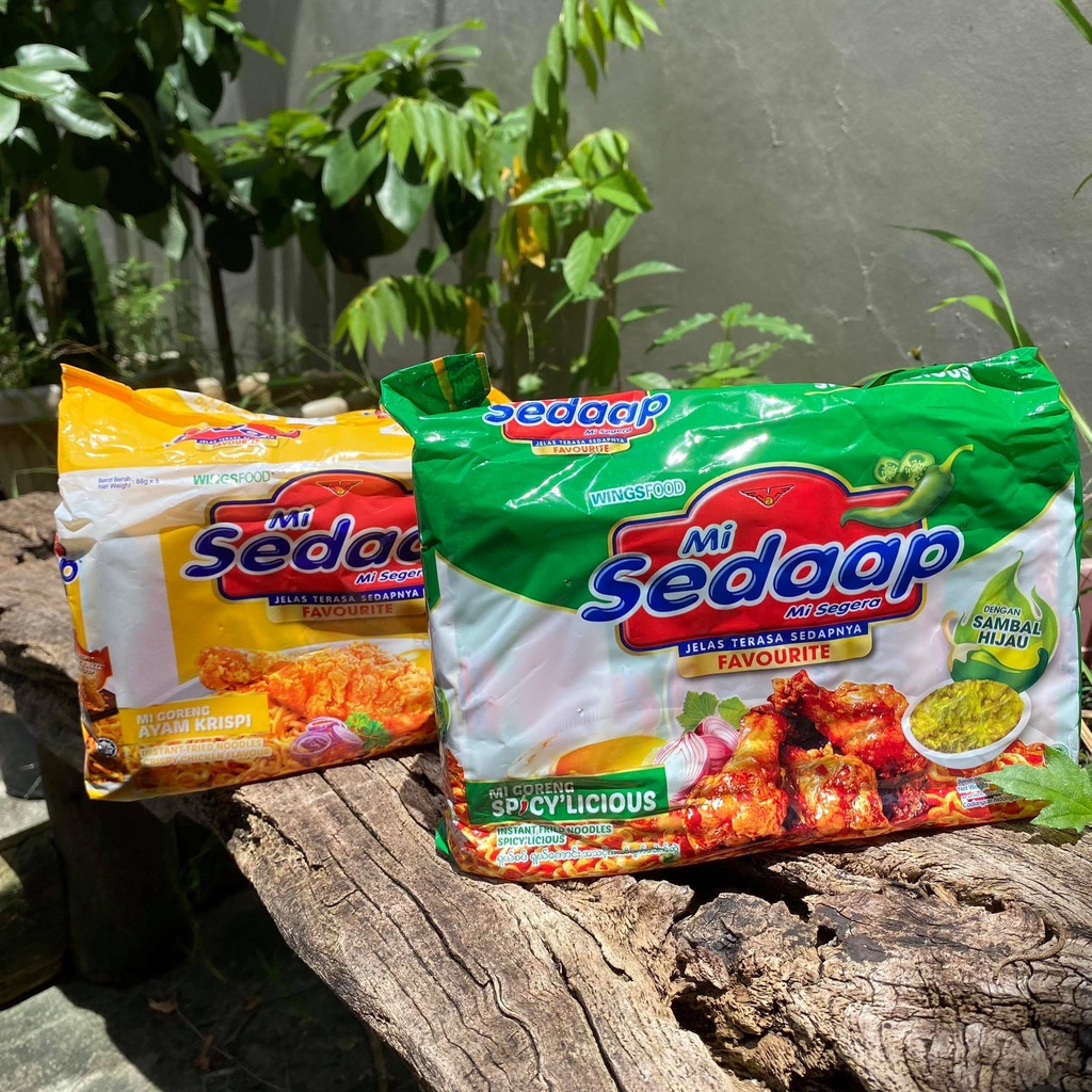 Mi Sedaap Mi Segera Mi Goreng Spicylicious and Ayam Krispi Shopee