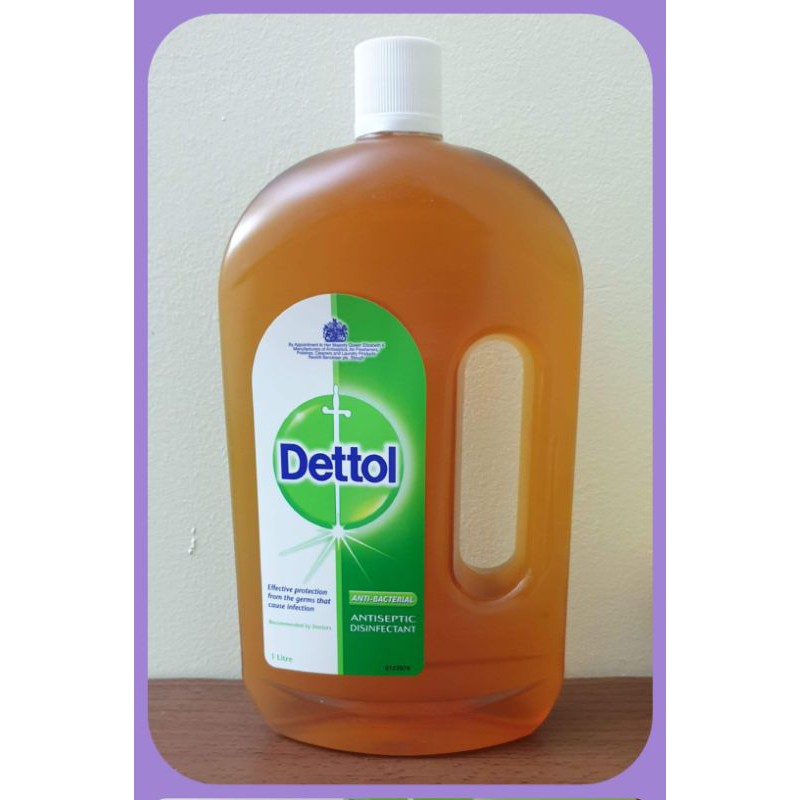 Dettol Antiseptic Disinfectant (1 Liter) Shopee Philippines