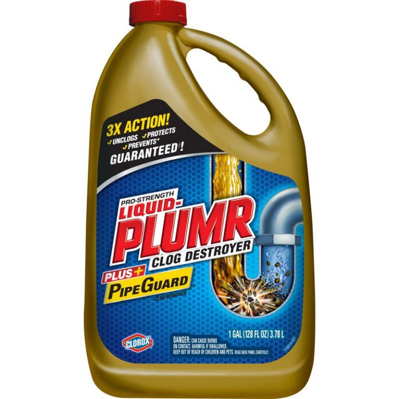 LiquidPlumr ProStrength Full Clog Destroyer, 1 gallon (128 oz