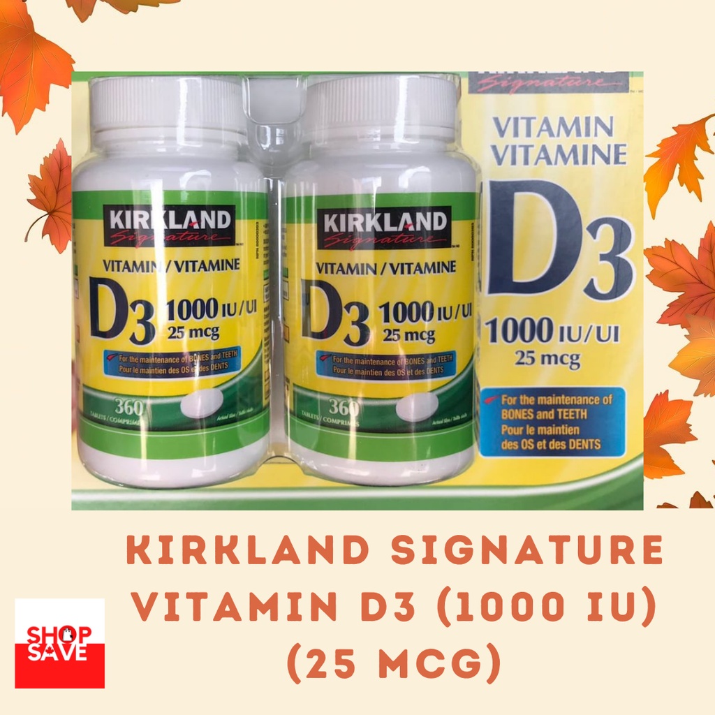 Kirkland Signature Vitamin D3 Shopee Philippines