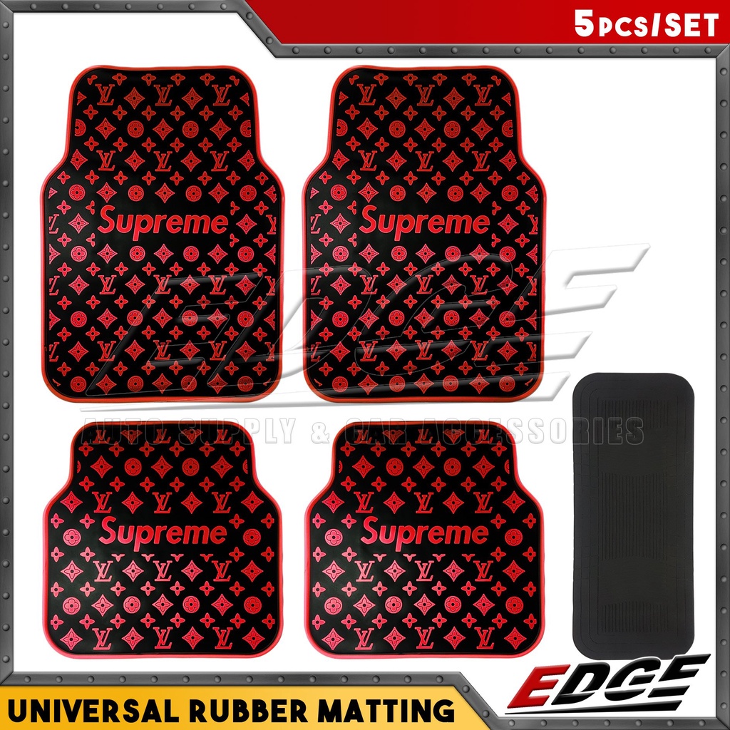 Universal Rubber Matting SUPREME 5pcs/set // 5in1 car mat lv