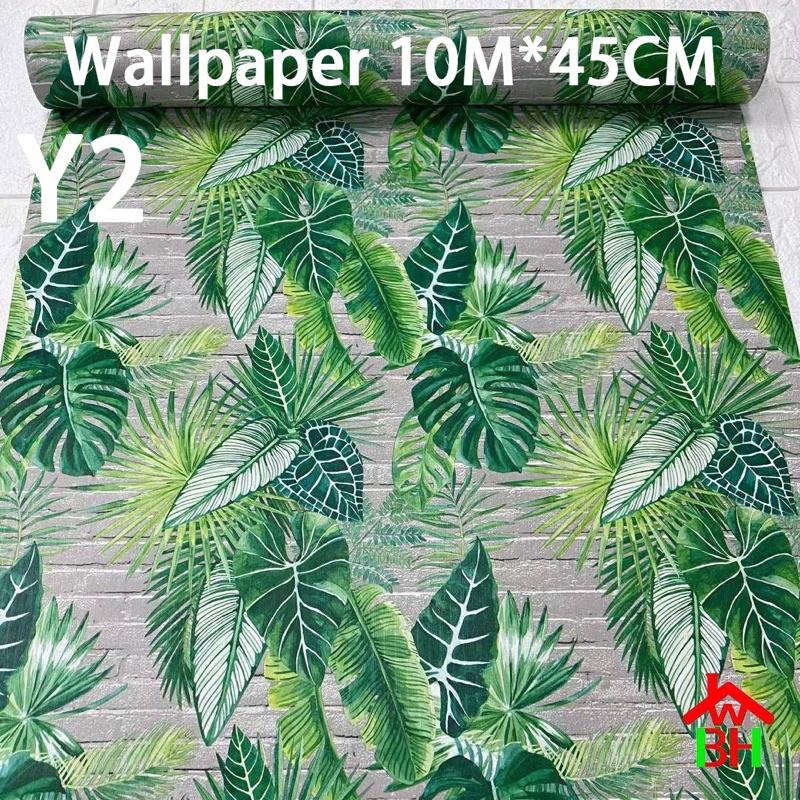 BHW Wallpaper Self Adhesive PVC Waterproof Wall Stickers Y2 Shopee Philippines