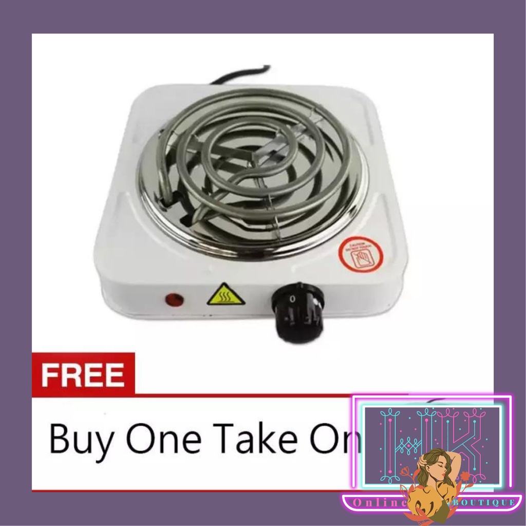 HK Buy One Take One 1010B Hot Plate Electric Cooking Stove Single