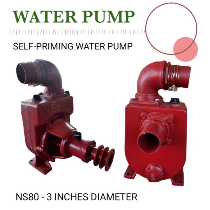SELFPRIMING WATER PUMP NS80 MECHANICAL TYPE Shopee Philippines
