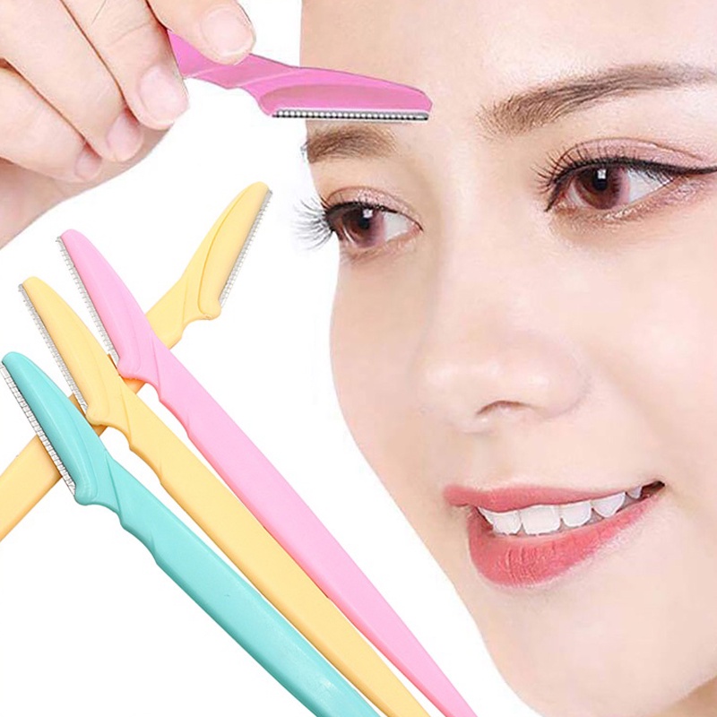 Eye Brow Eyebrow Razor Trimmer Blade Knife Shopee Philippines