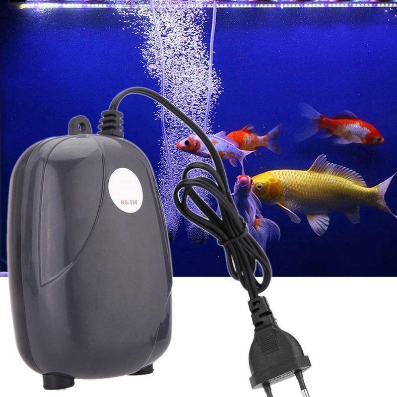 Silent Adjustable Aquarium Air Pump Fish Tank Mini Oxygen Pumps Aquatic