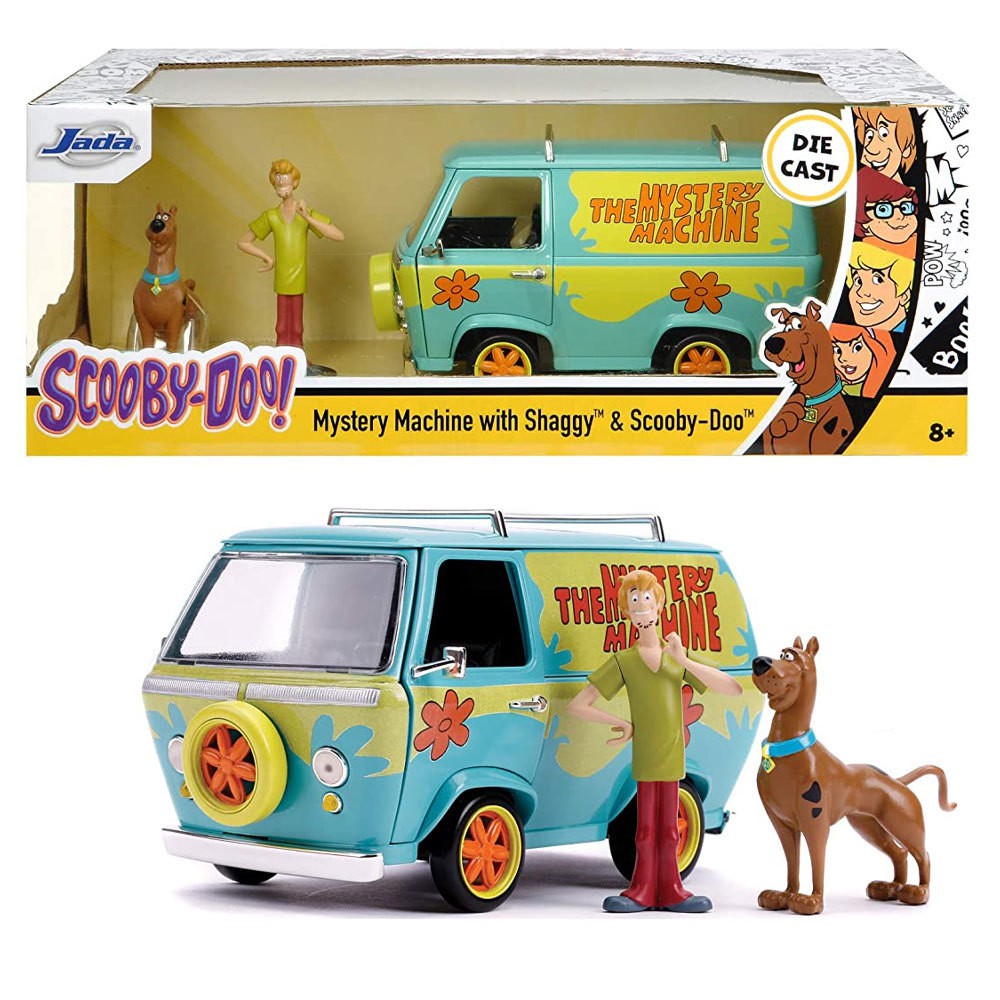 Jada Toys Scooby 124 Scale Doo! Mystery Machine with Shaggy & Scooby