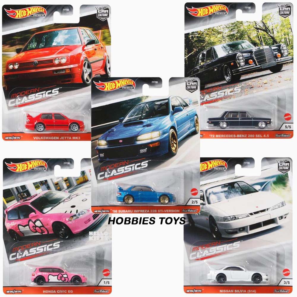 1set Hot Wheels Premium 2020 Car Culture Modern Classics FPY86S