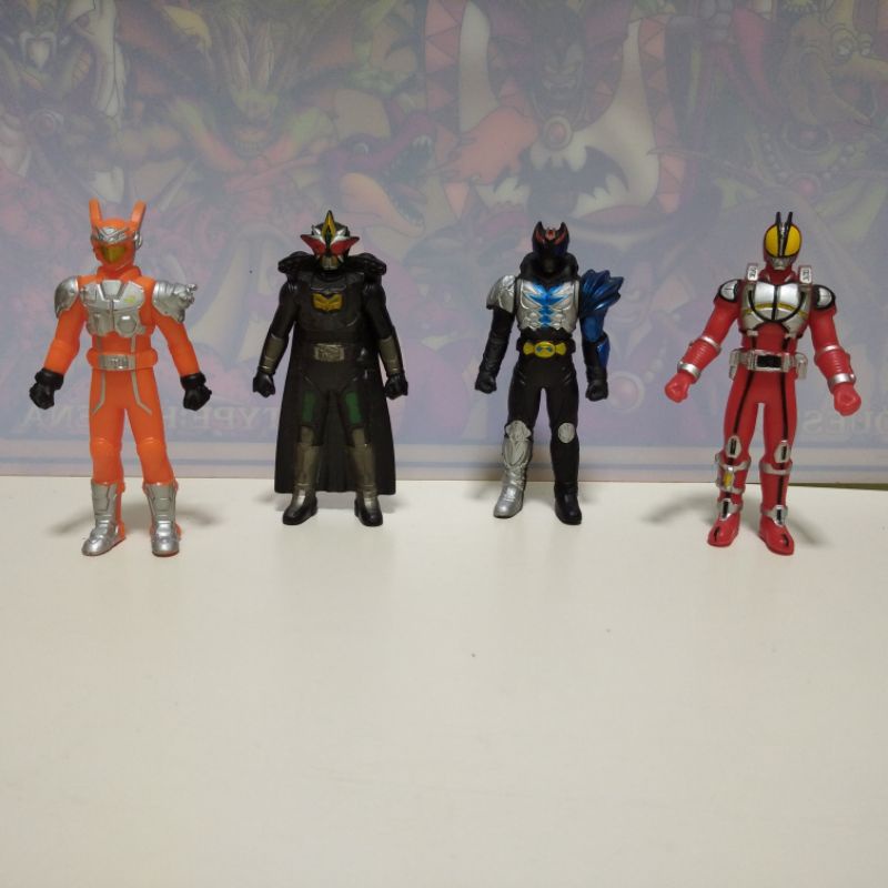 Classic Kamen Rider vinyl figure (4pcs) Shopee Philippines