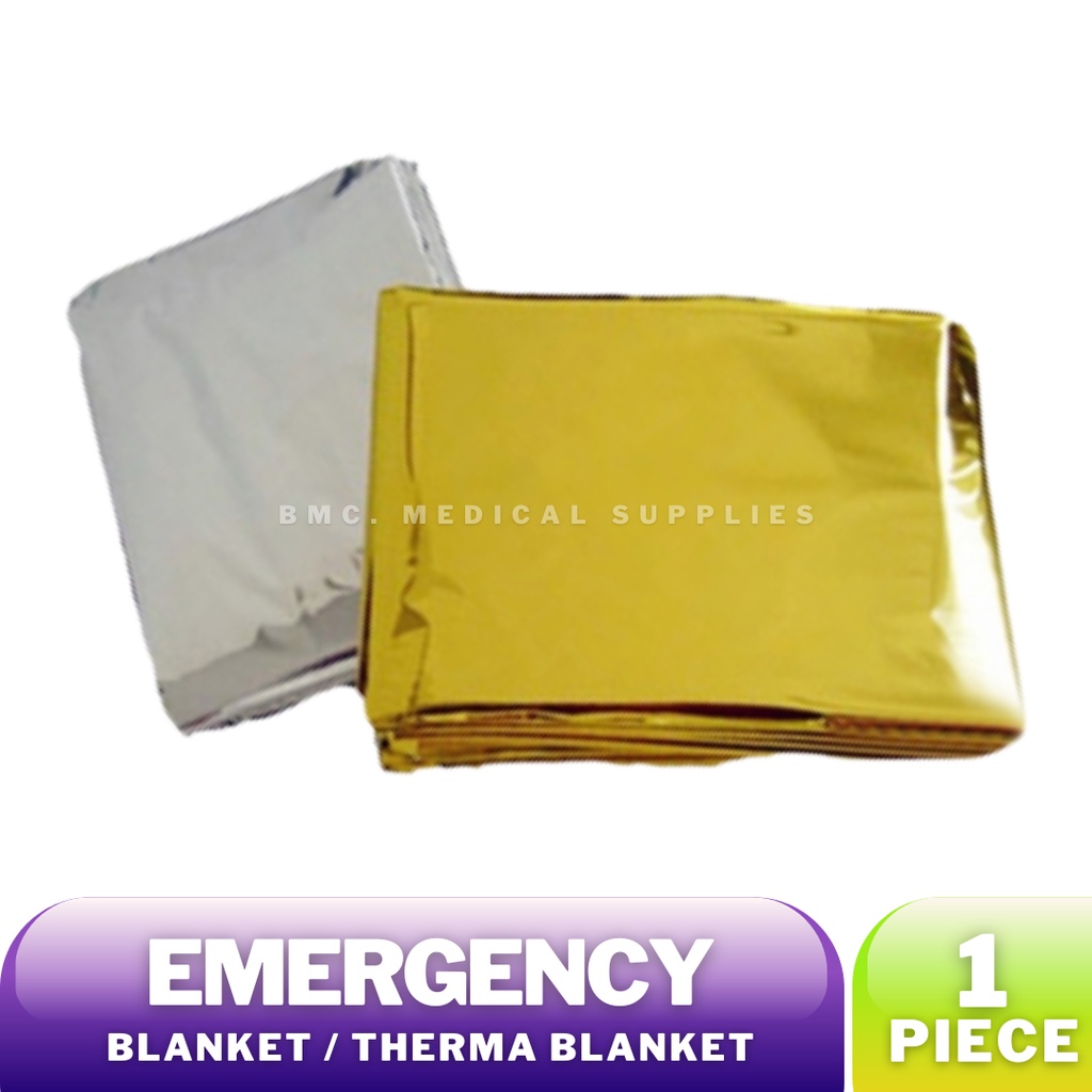 EMERGENCY RESCUE BLANKET ( 160X210CM) Shopee Philippines