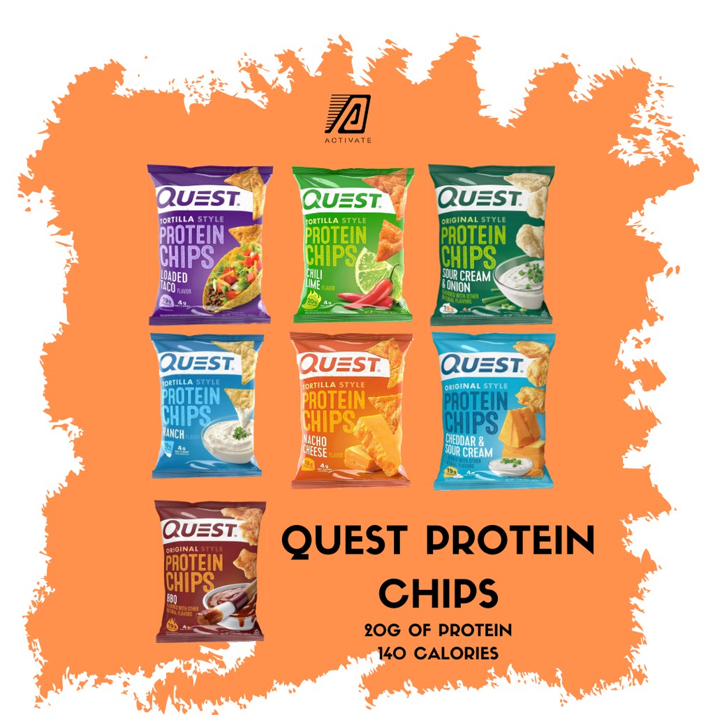 Quest Nutrition Protein Chips 20g of protein, perfect healthy snack