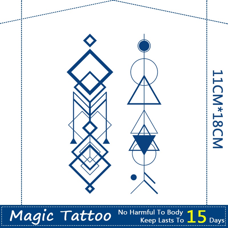 【WOOW】Tattoo Sticker Waterproof Fake Tattoo Sticker Lasts To 15 Days