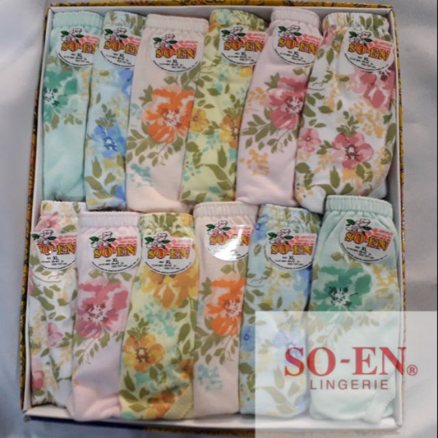 ☃100 ORIGINAL SOEN PANTY (BCI) Shopee Philippines