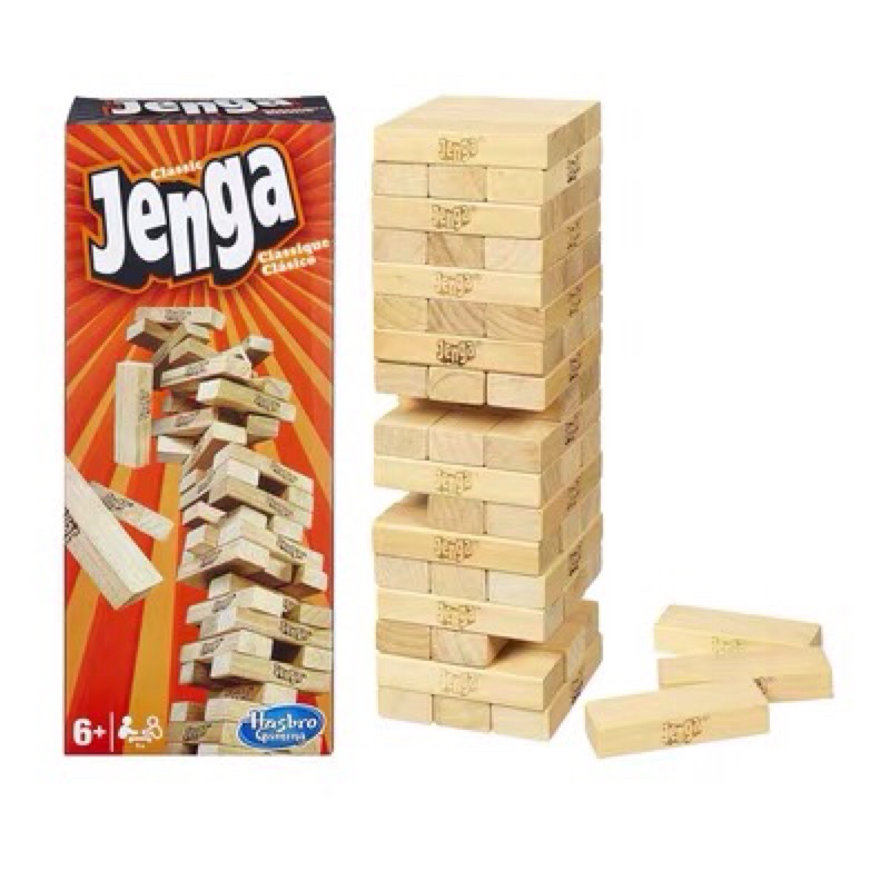 54pcs Jumbo Jenga Wooden Toys Building Blocks Educational Toys Shopee