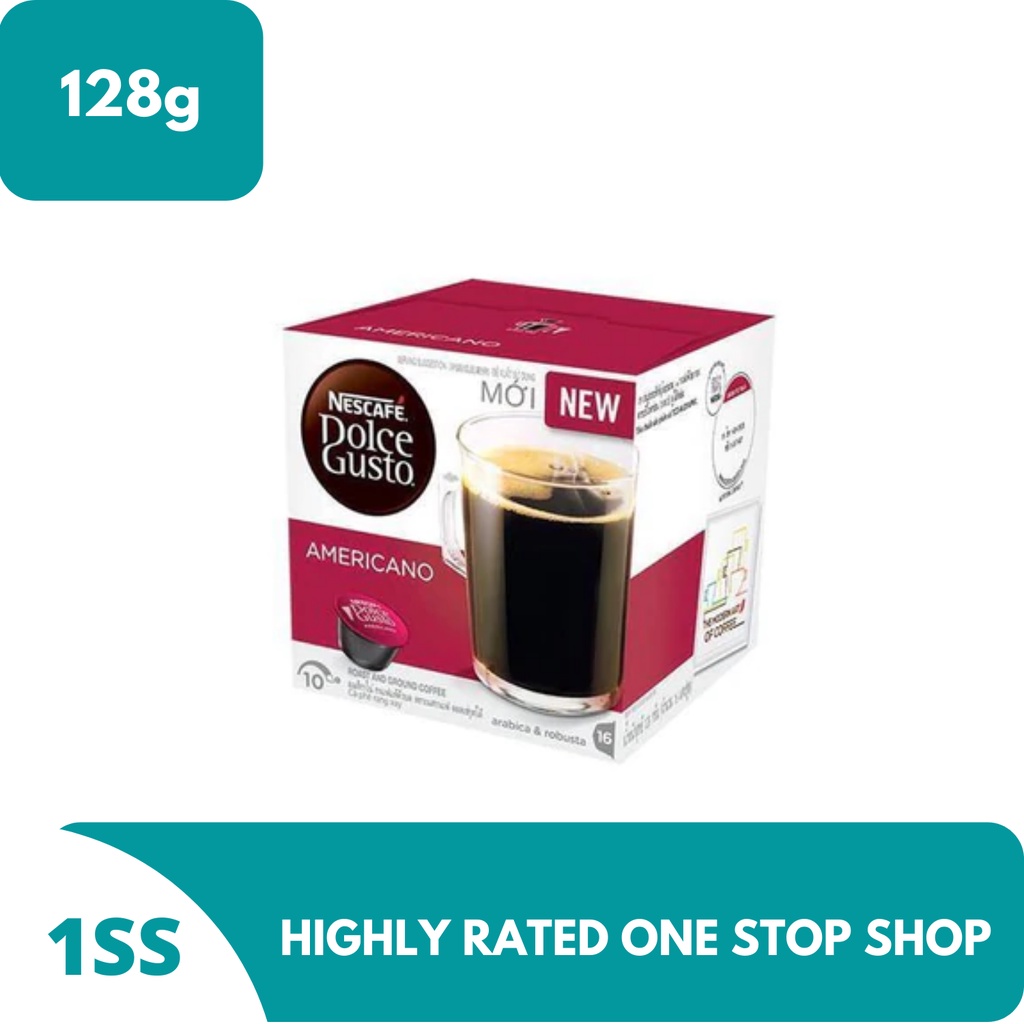 Nescafe Dulce Gusto Coffee Capsule Americano 10 capsules 128g Shopee