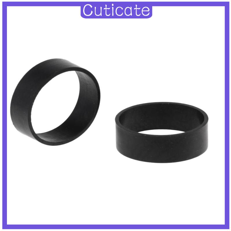 2x Scuba Diving BCD Backplate Harness bing Keeper Rubber Loop