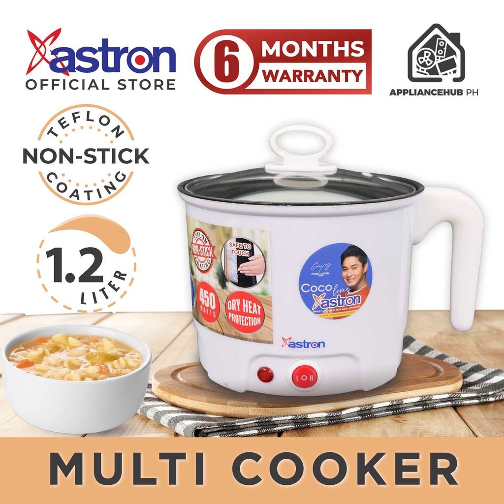 Astron POT COOKER (White) (1.2L) (450W) Multi cooker Electric