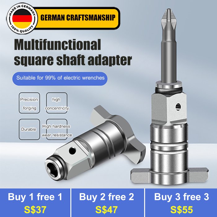 Multifunctional square shaft adapter Shopee Philippines