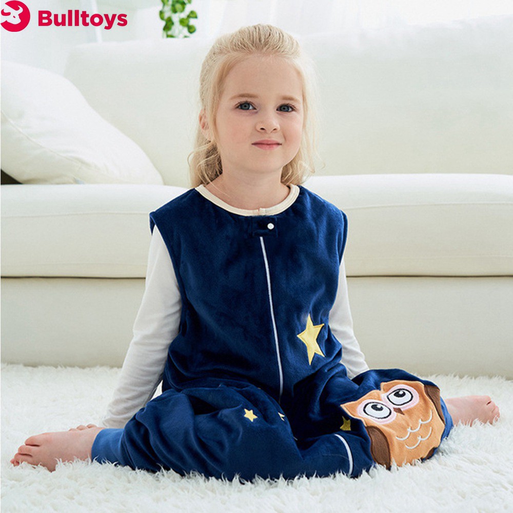 【ins】Children Sleeping Bags Baby Air conditioning Suits Sleeveless