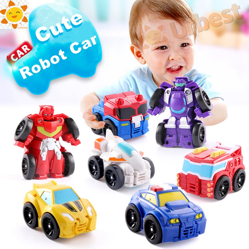 ∈Puzzle Toy Transformer Robot Car Optimus Prime Bumblebee Deformation