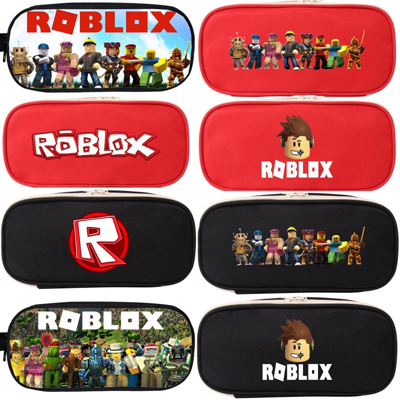 ROBLOX pencil bag game canvas stationery bag coin purse zipper pencil