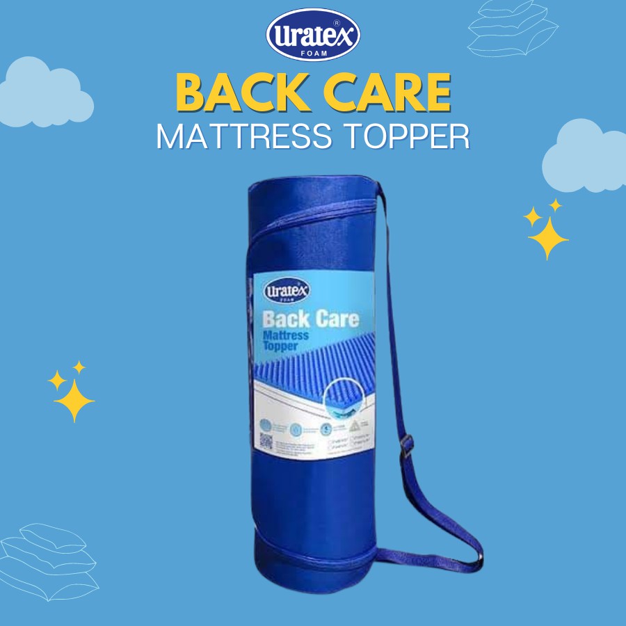 URATEX Back Care Mattress Topper Standard Single ( 2x36x75 ) Shopee
