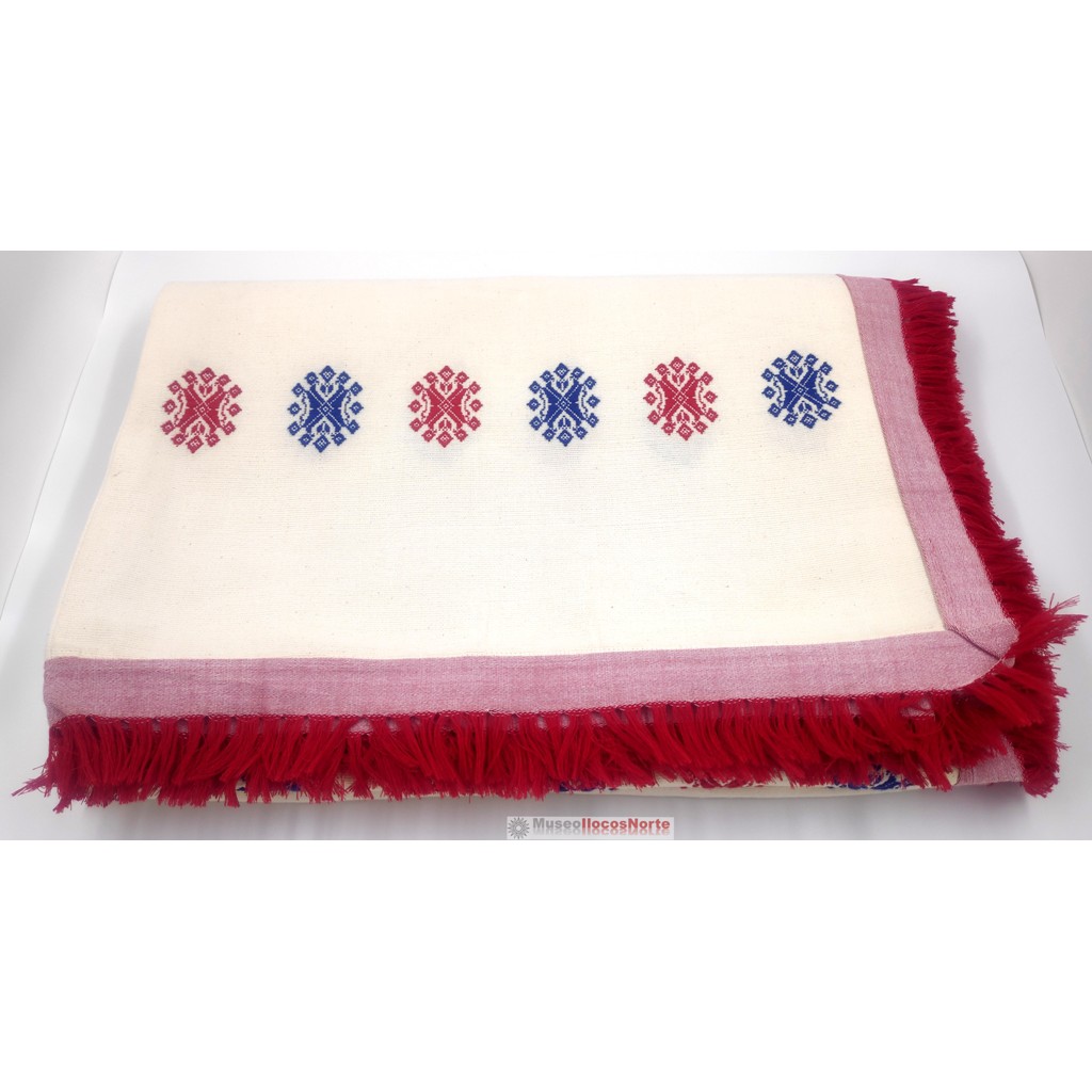 Ilocos Inabel Blanket (Cotton Ball Design 4 Panels) Shopee Philippines