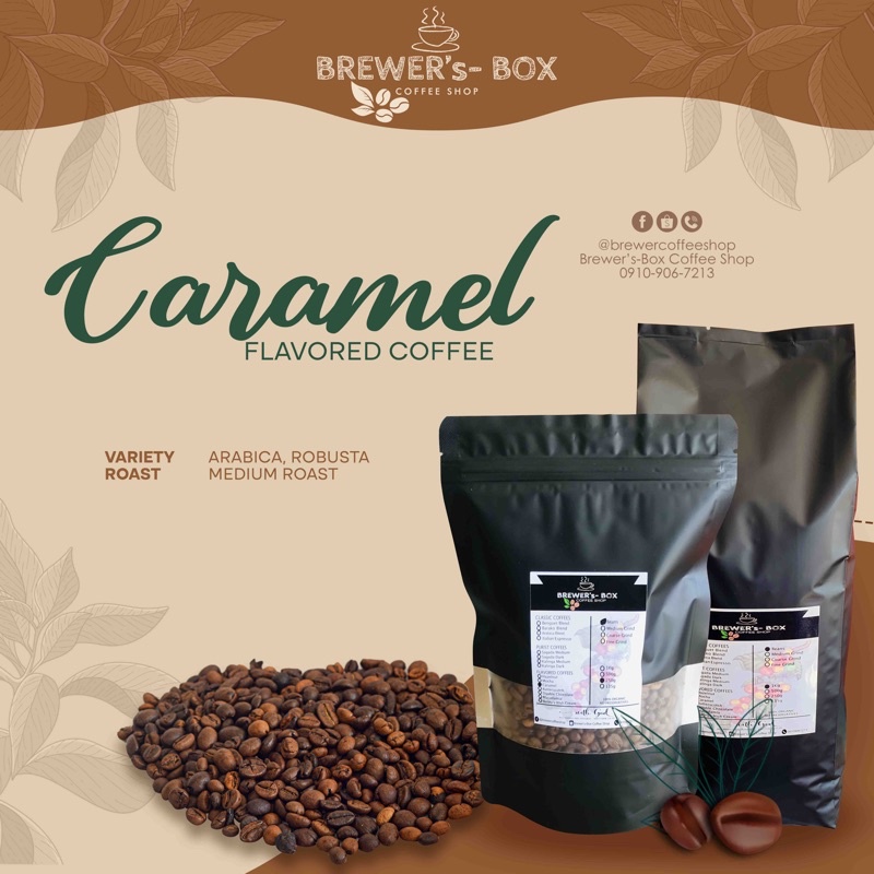 CARAMEL COFFEE (Ground/Beans) Shopee Philippines