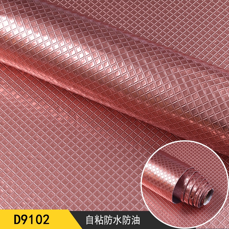 SelfAdhesive Wallpaper Waterproof MoistureProof Aluminum Foil Wall