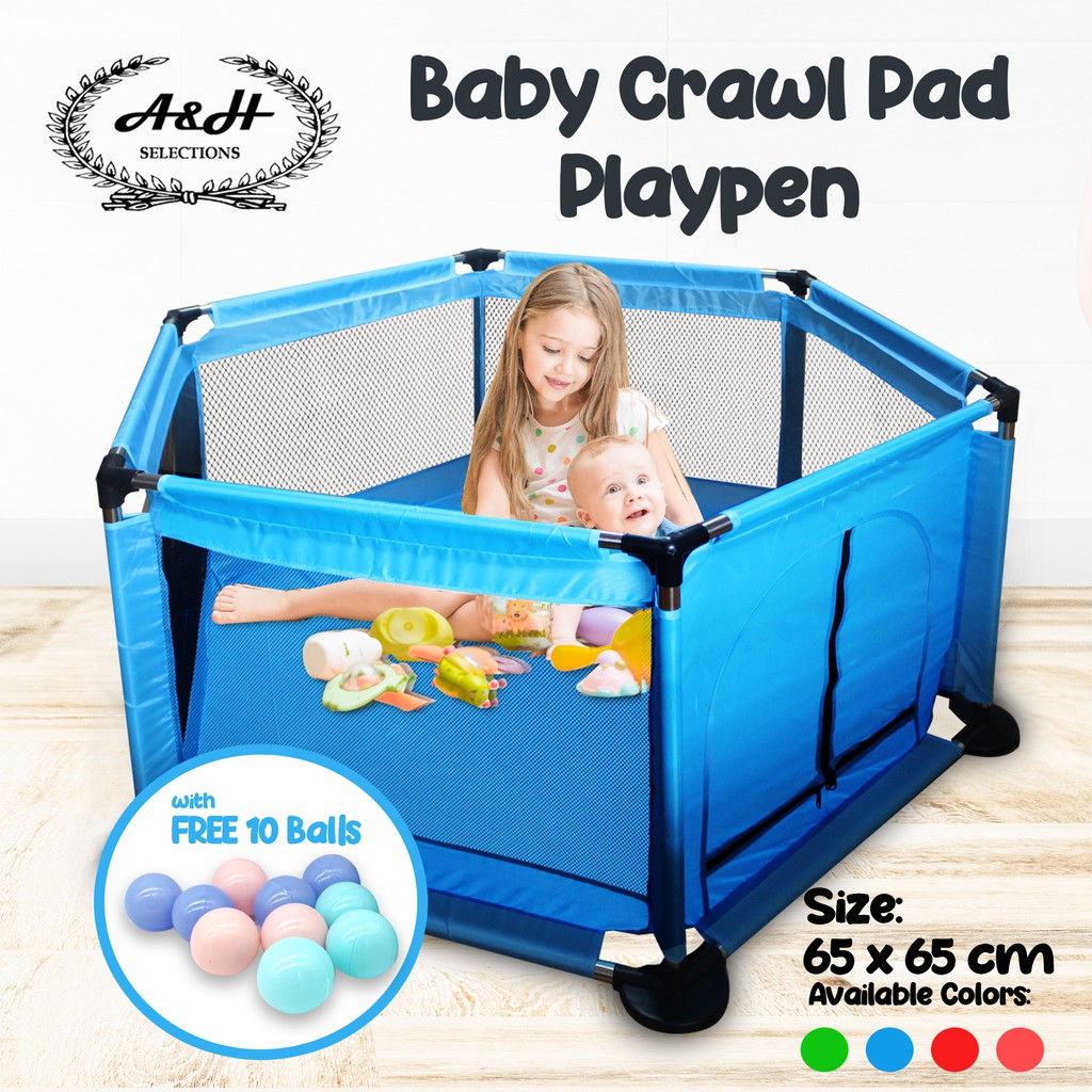 A&H Baby Playpen Big Size w/ free 10 balls Shopee Philippines