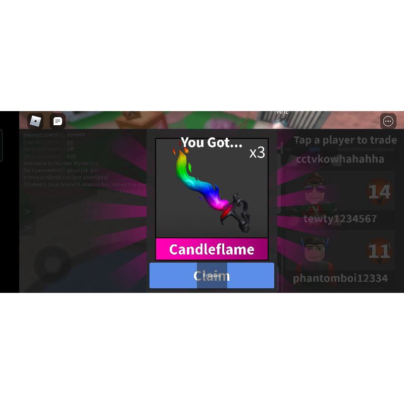 Chroma Candle Flame Mm2 CCF (read desc) Shopee Philippines