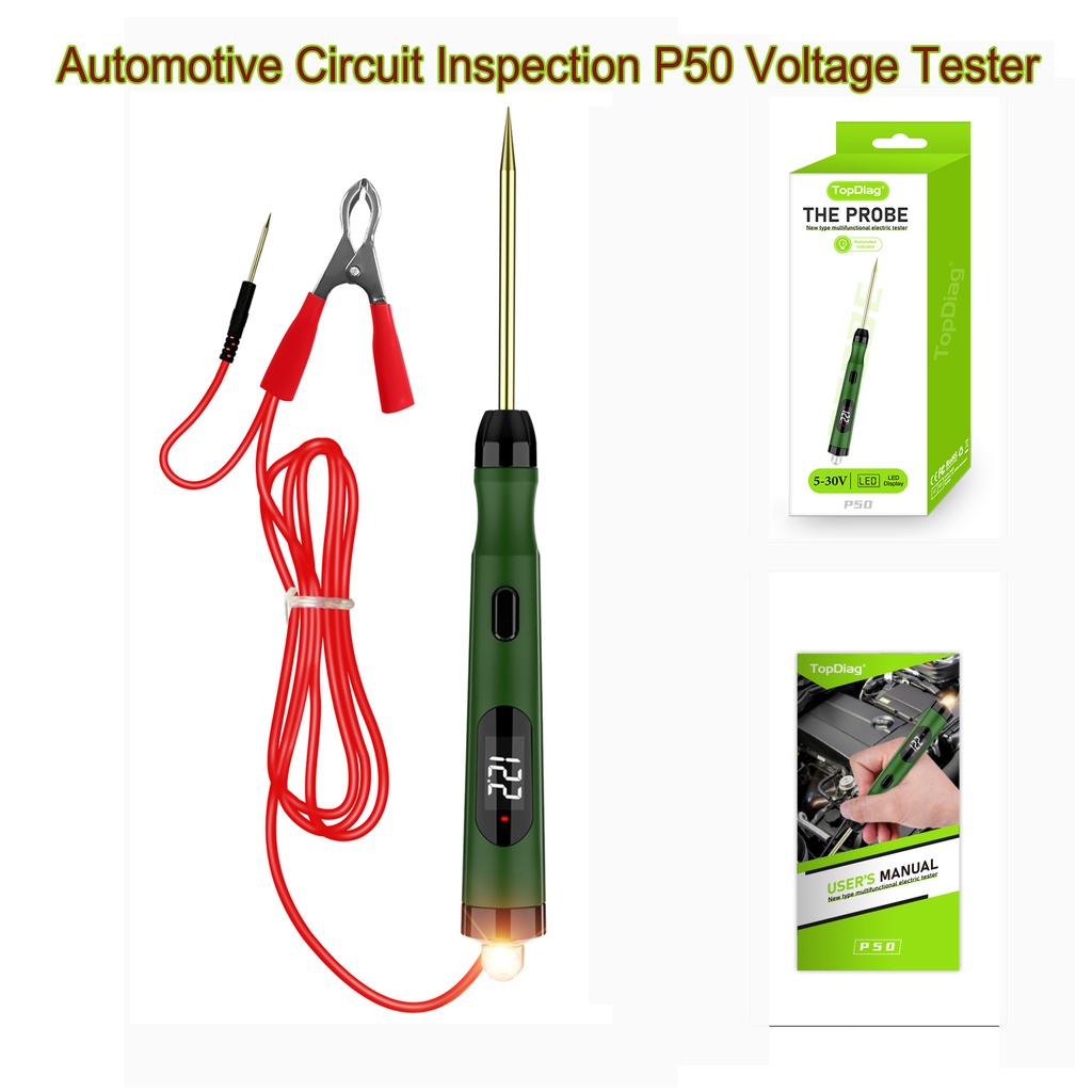 Automotive Circuit Inspection P50 Voltage Tester Check the Fuse