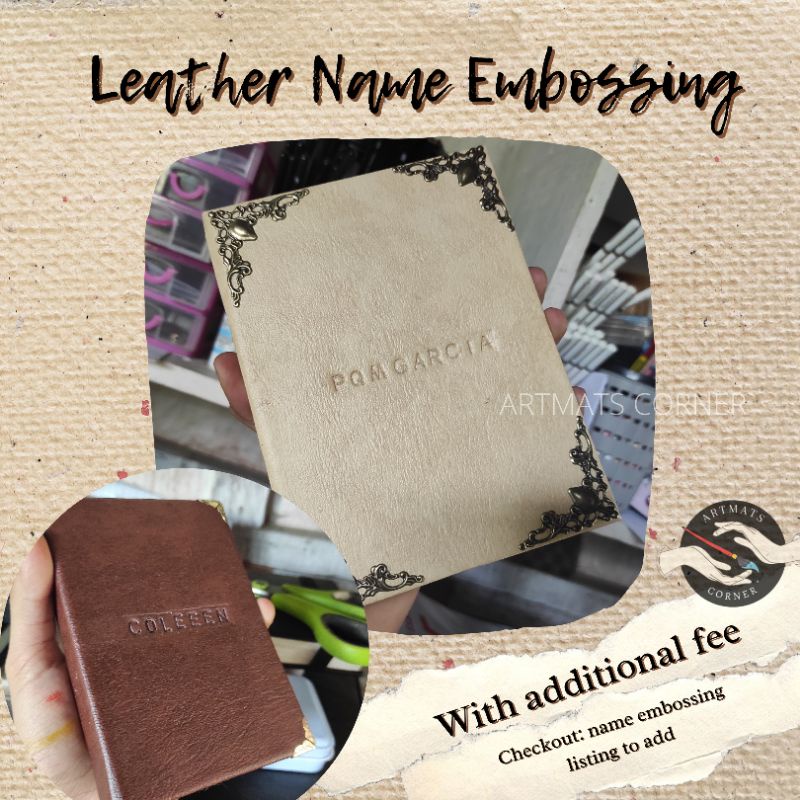 Leather Embossing for Sketching ADD ONS Shopee Philippines