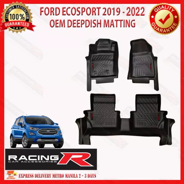 Ford EcoSport 2019 to 2022 OEM Deep Dish Matting 5D ( Car Accessories ) Shopee Philippines