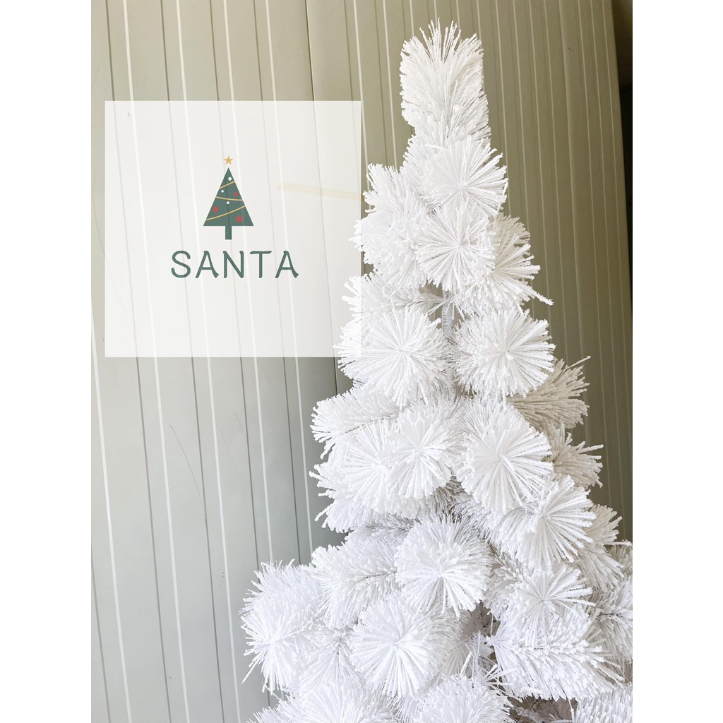 150cm/5ft Snow White Christmas Tree Shopee Philippines