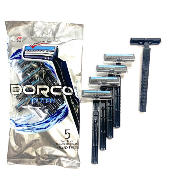 COD TG708N dorco twin blade disposable razors (original) Shopee Philippines