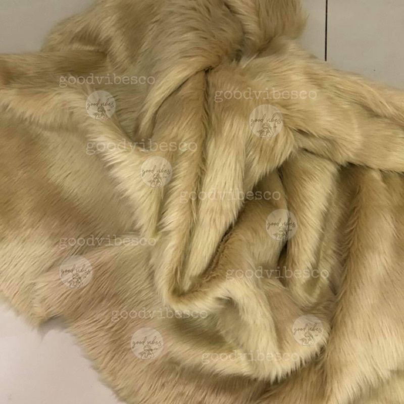 Cheapest Plush Faux Fur Fabric for Flatlay, Table Cover, Baby or