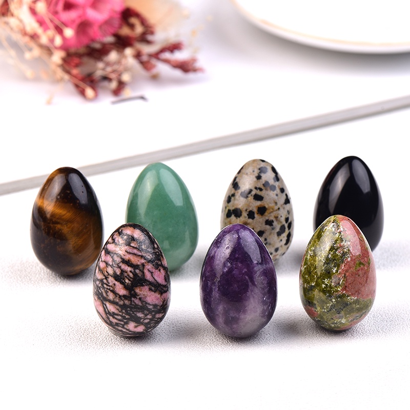Yoni Egg Natural Stone Healing Jade Crystal Egg Mineral Ball Women