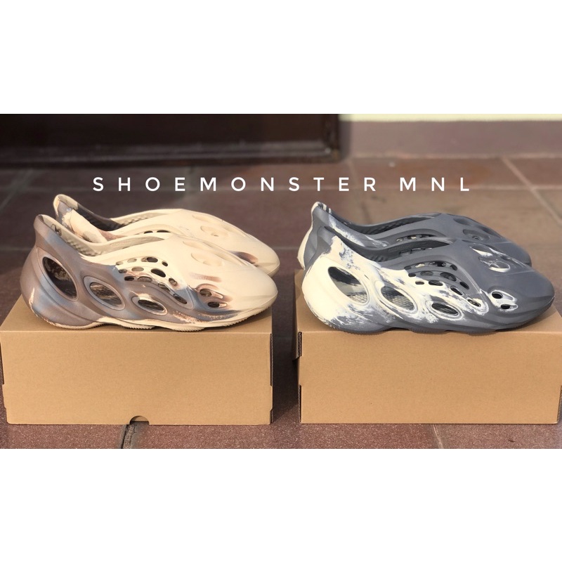 FOAM RUNNER MOON GREY & CREAM CLAY Shopee Philippines