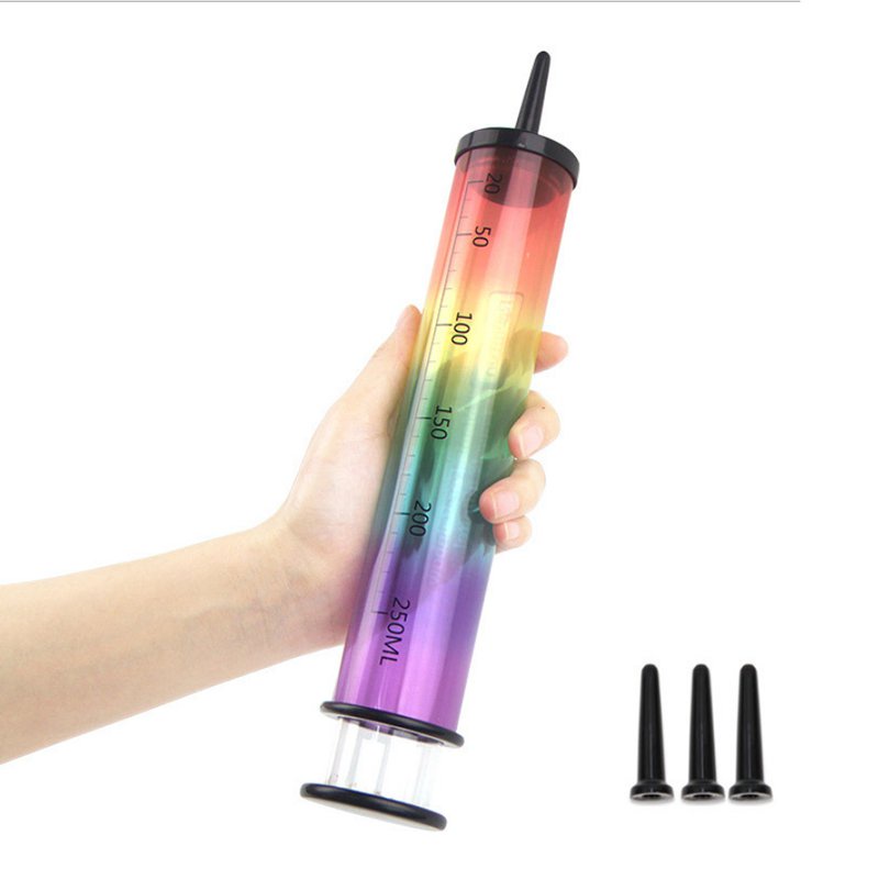 Feminine Hygiene Product Enema Inject Oil Lubricant Applicator Launcher