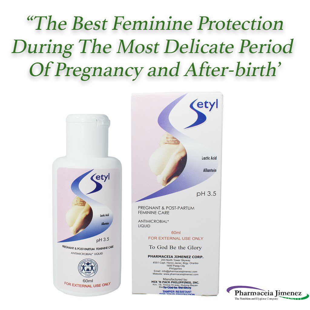 Setyl Pregnant and Post Partum Feminine Wash Shopee Philippines