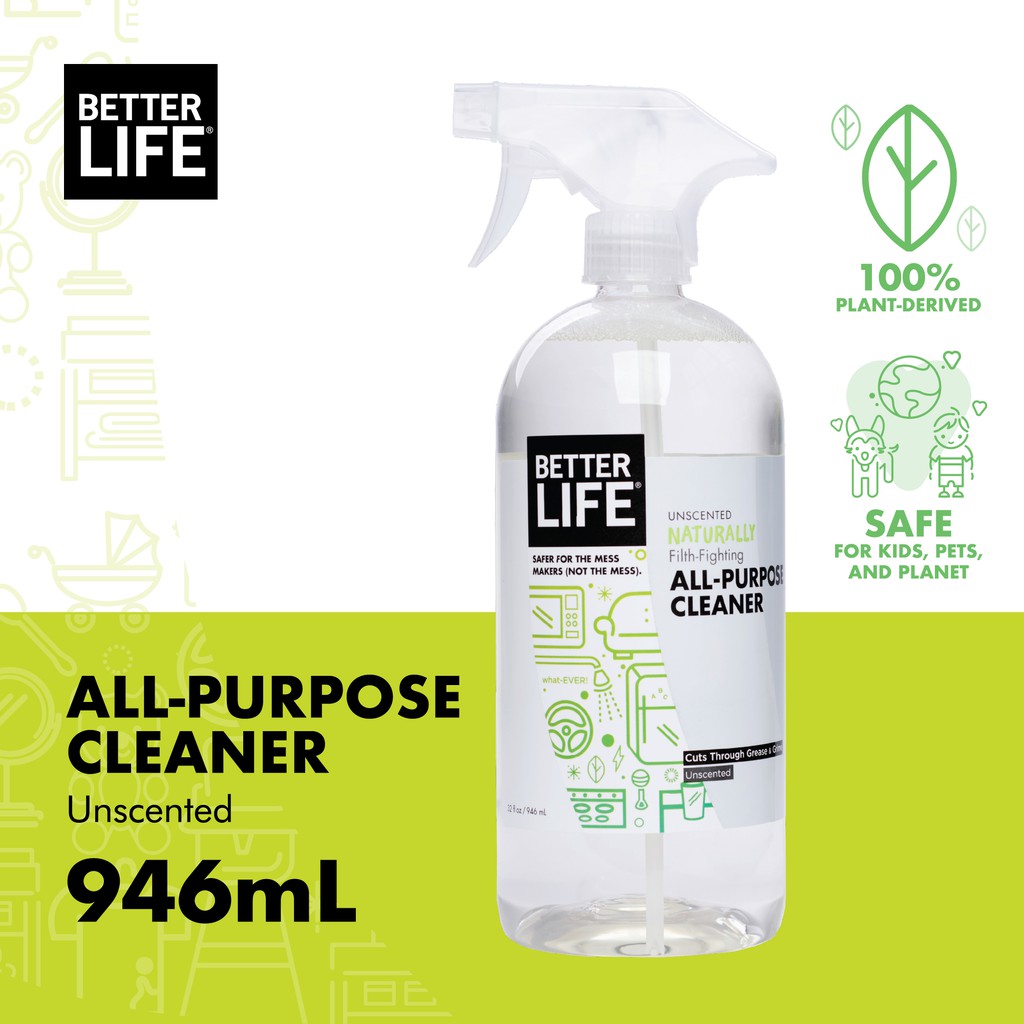 Better Life Natural All Purpose Cleaner Unscented 946mL Shopee