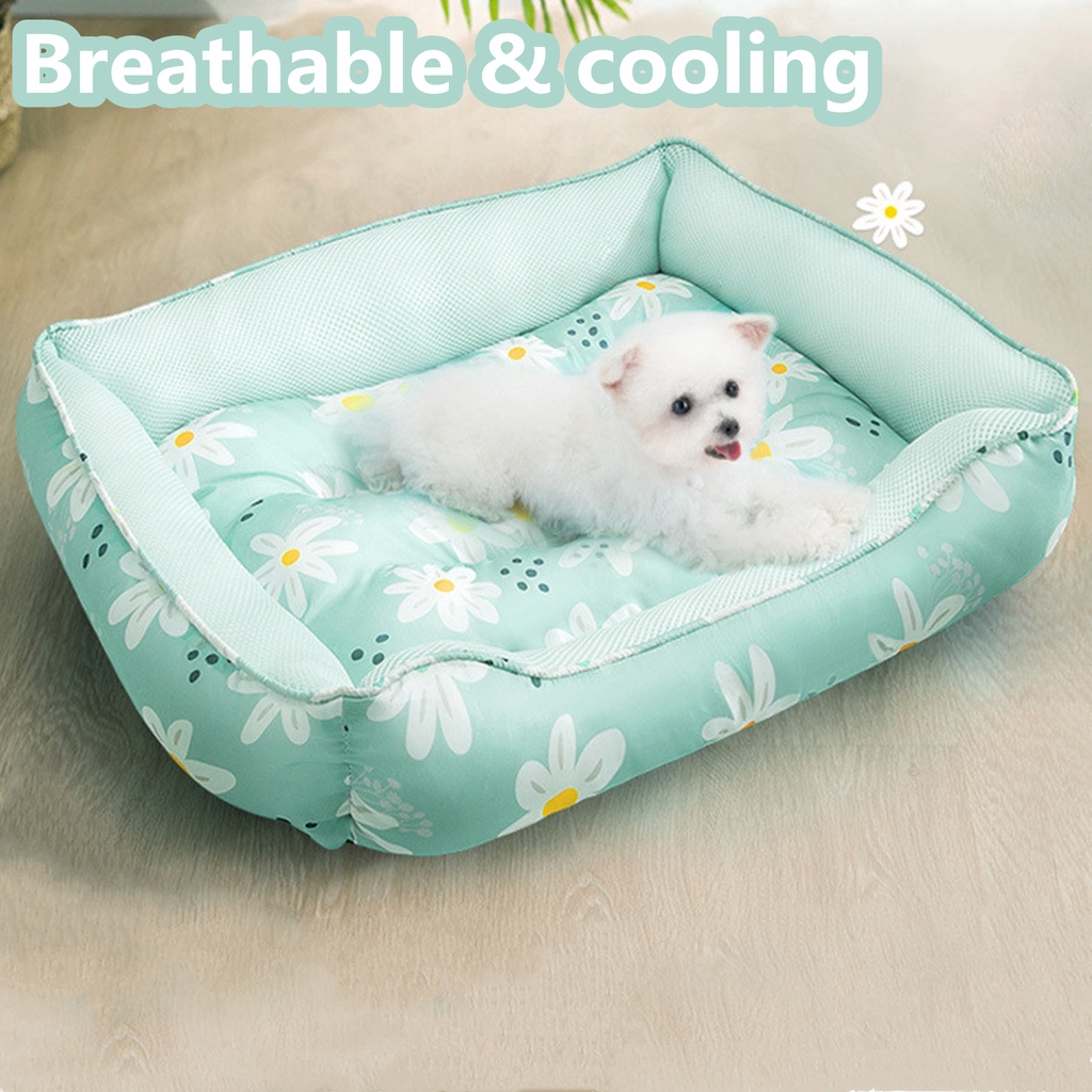 Fruit breathable pet bed /cool dog bed / cat bed / pet ice cool bed