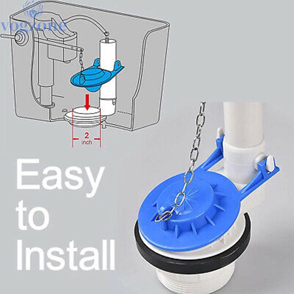 Toilet Flapper Bathroom Drain Flapper Kit Part Quickly And Easily
