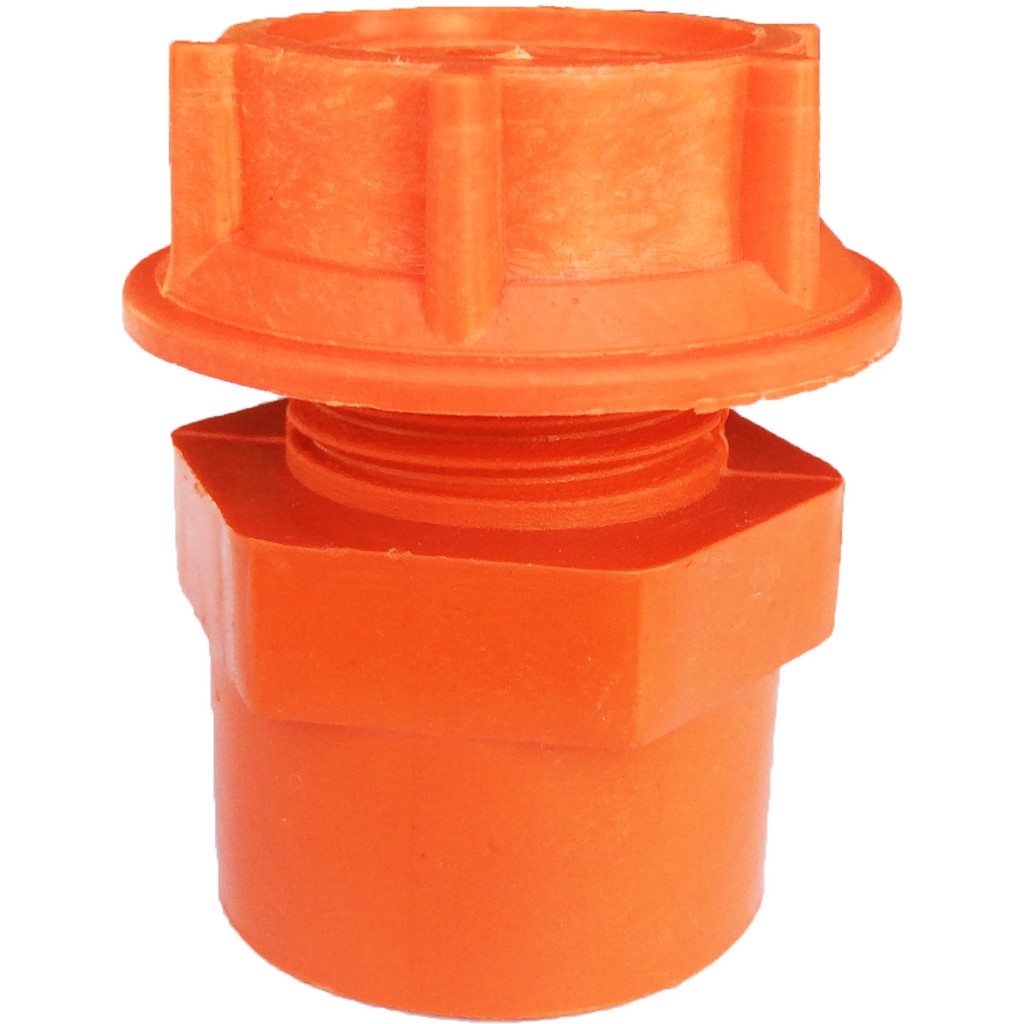 Rosco Electrical PVC Male Threaded Adapter 1/2, 3/4, 1 (Orange Plastic