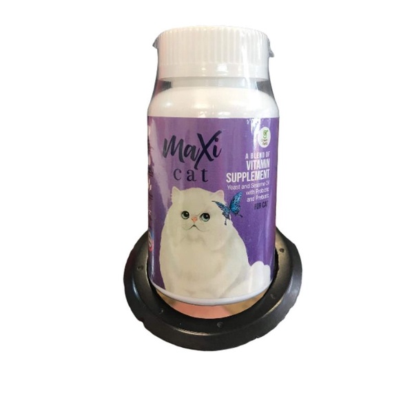 MAXI Cat Vitamin Supplement with Prebiotic and Probiotic 100 tablets