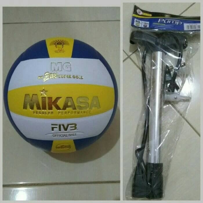 Volleyball Ball/VOLLEY 2200 SUPER GOLD+Iron Pump Shopee Philippines